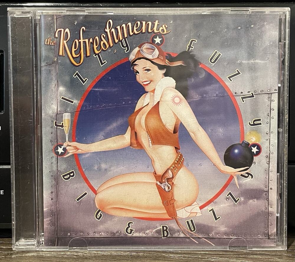 The Refreshments - Fizzy Fuzzy Big & Buzzy CD, Pre-owned, Out Of Print VG